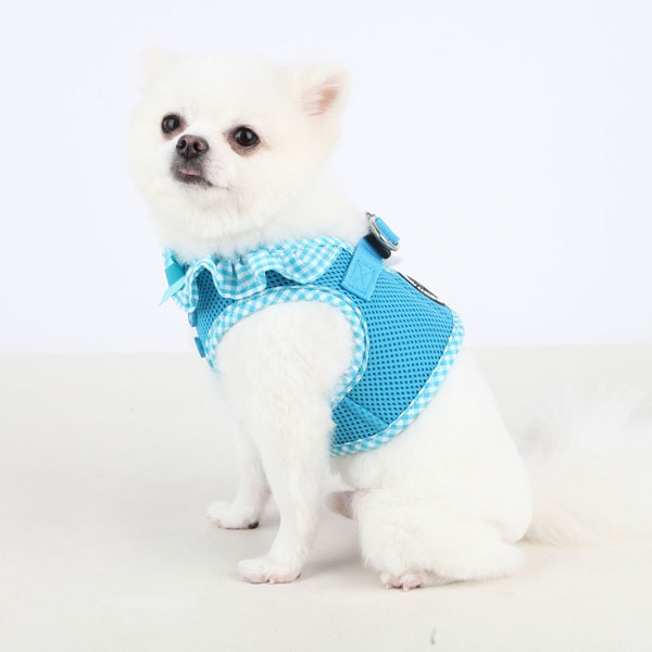 PUPPIA VIVIEN HARNESS B PINK S Neck 8.26" Chest 12.20"