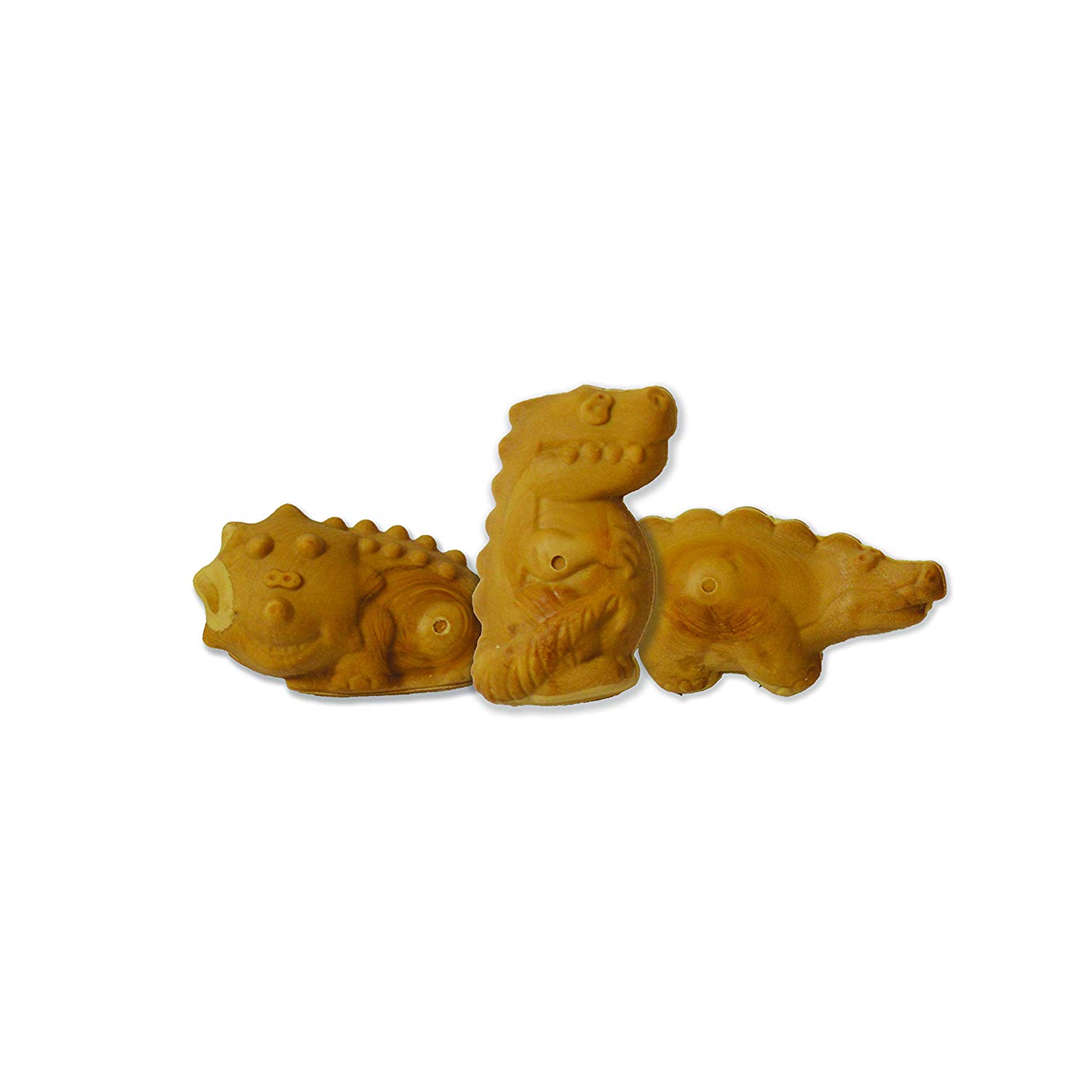 Nylabone Healthy Edibles Dino Dudes Chicken (3 Dino shapes) Value 15 count One Size