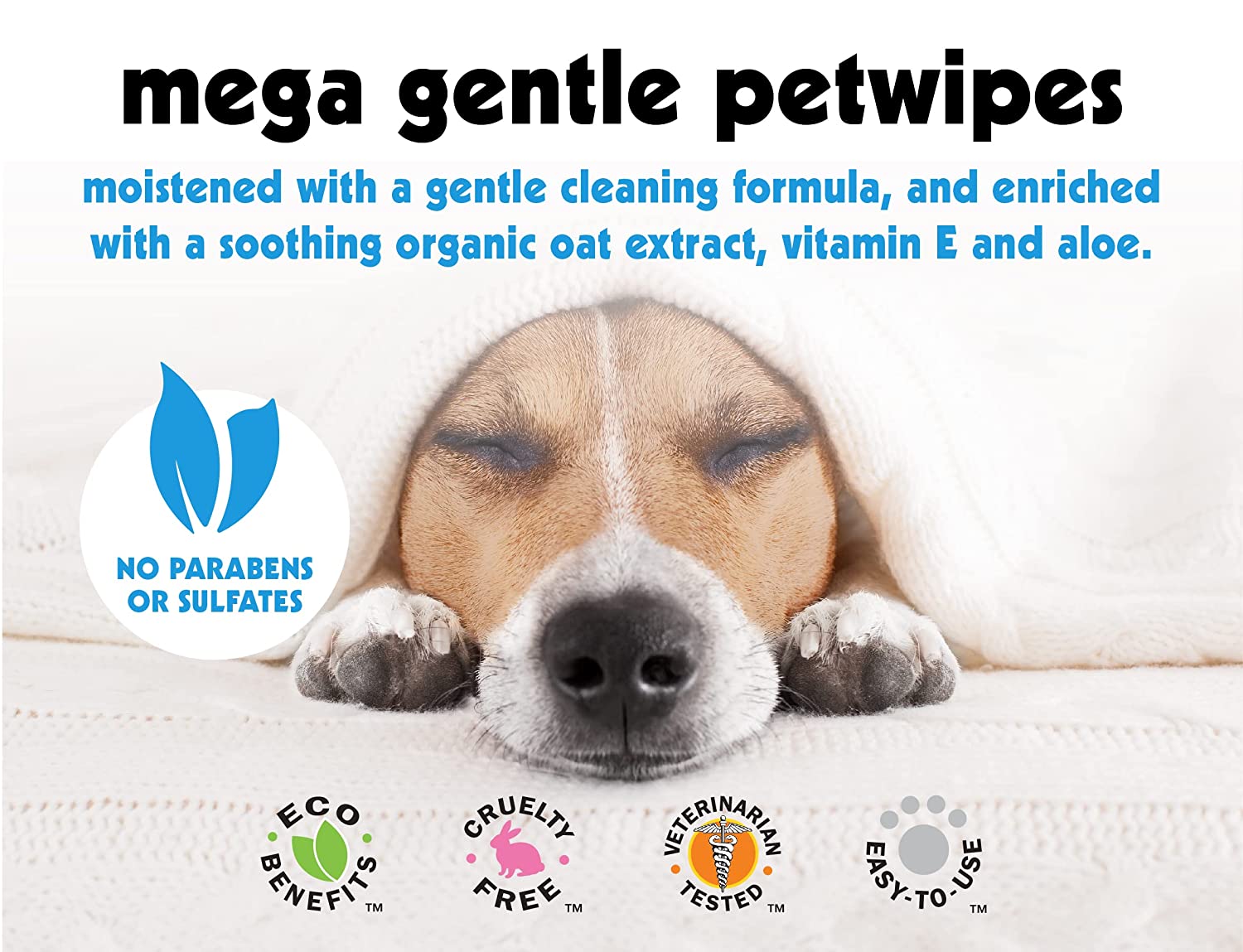 Petkin Extra Mega Valu Petwipes 200Ct