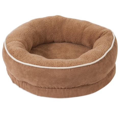 PETMATE ASPEN PET 20” STRUCTURED ROUND BED -(MIX COLORS)