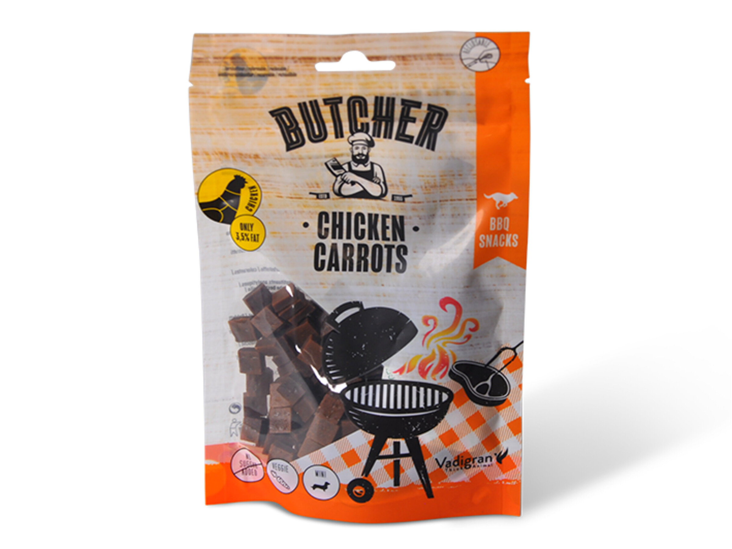 Vadigran Butcher Chicken Carrots 70g Mini