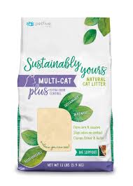 Sustainably Yours Natural Cat Litter Plus - 13lb /6 Kgs