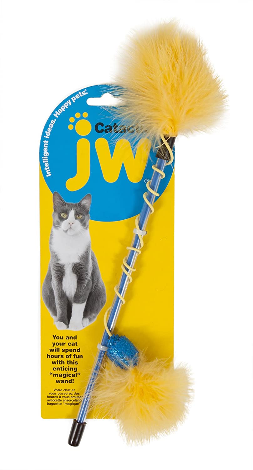Petmate Jw Cat Holee Roller Ball Wand Toy