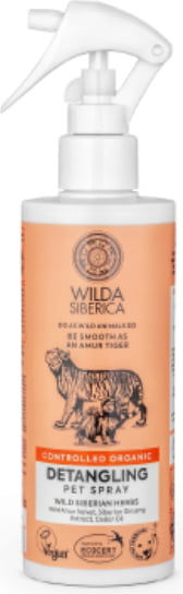 Wilda Siberica. Controlled Organic, Natural & Vegan Detangling pet spray, 250 ml