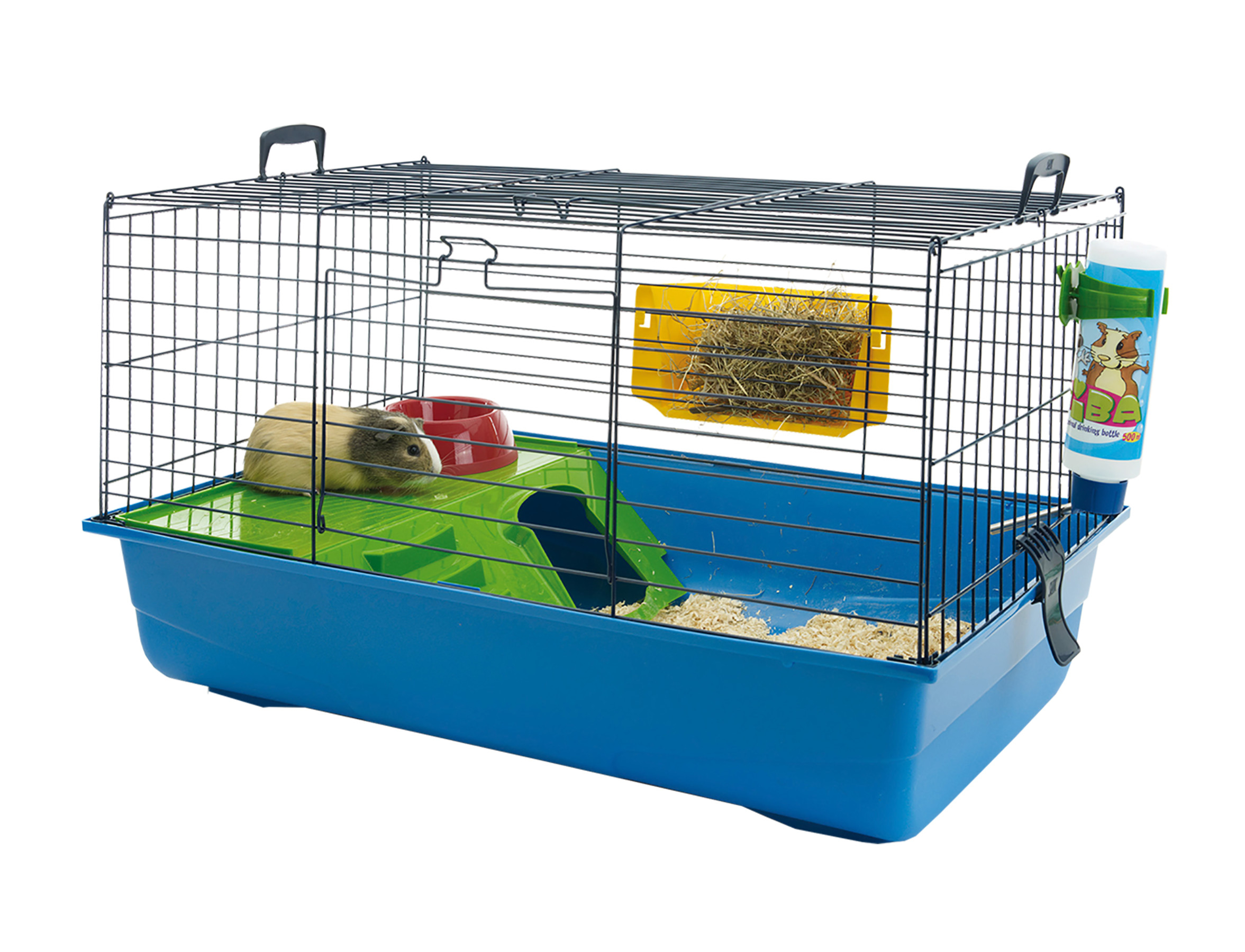 Savic Cage Nero 2 deluxe guinea pig blue/Ass.80x50x44cm