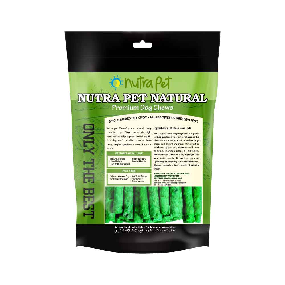 NutraPet Munchy Sticks ( GREEN PARSLEY) 300G