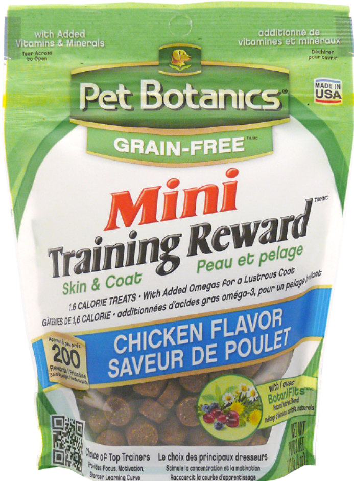 Pet Botanics GF Training Rewards Mini Treats - Chicken - 4 oz.