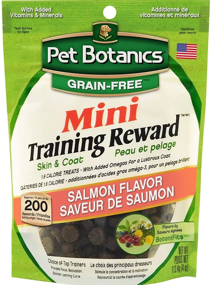 Pet Botanics GF Training Rewards Mini Treats - Salmon - 4 oz.