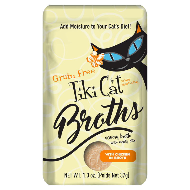 Tiki Cat Broth Chicken -1.3 Oz Pouch
