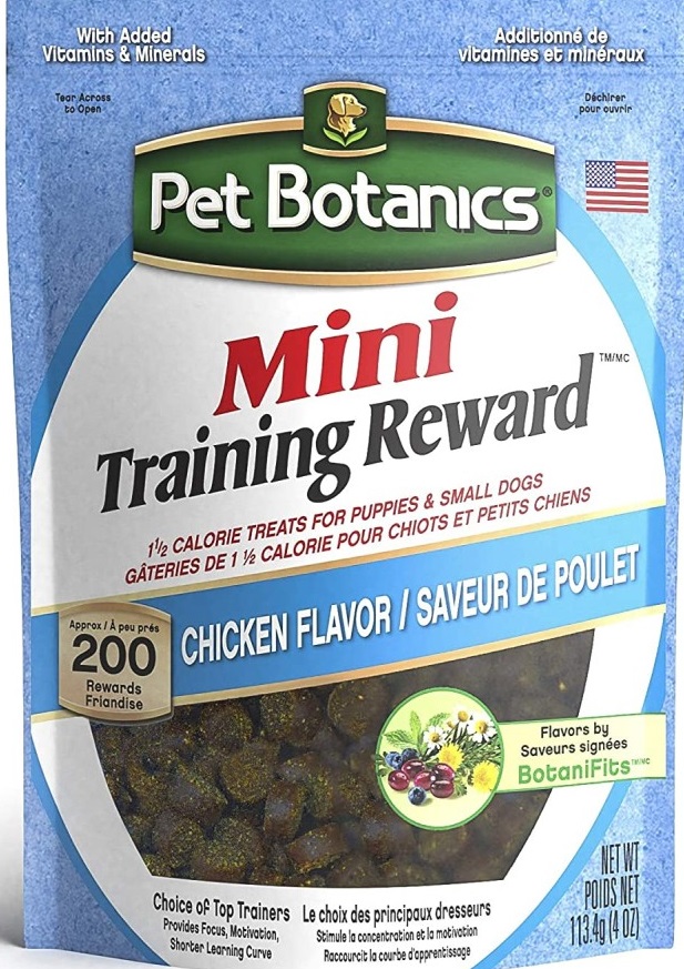 Pet Botanics Training Rewards Mini Treats - Chicken - 4 oz