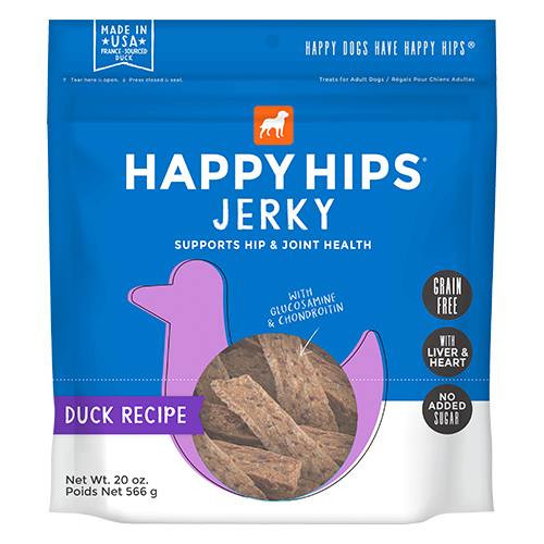 Happy Hips Grain-Free Jerky - Duck - 4 Oz