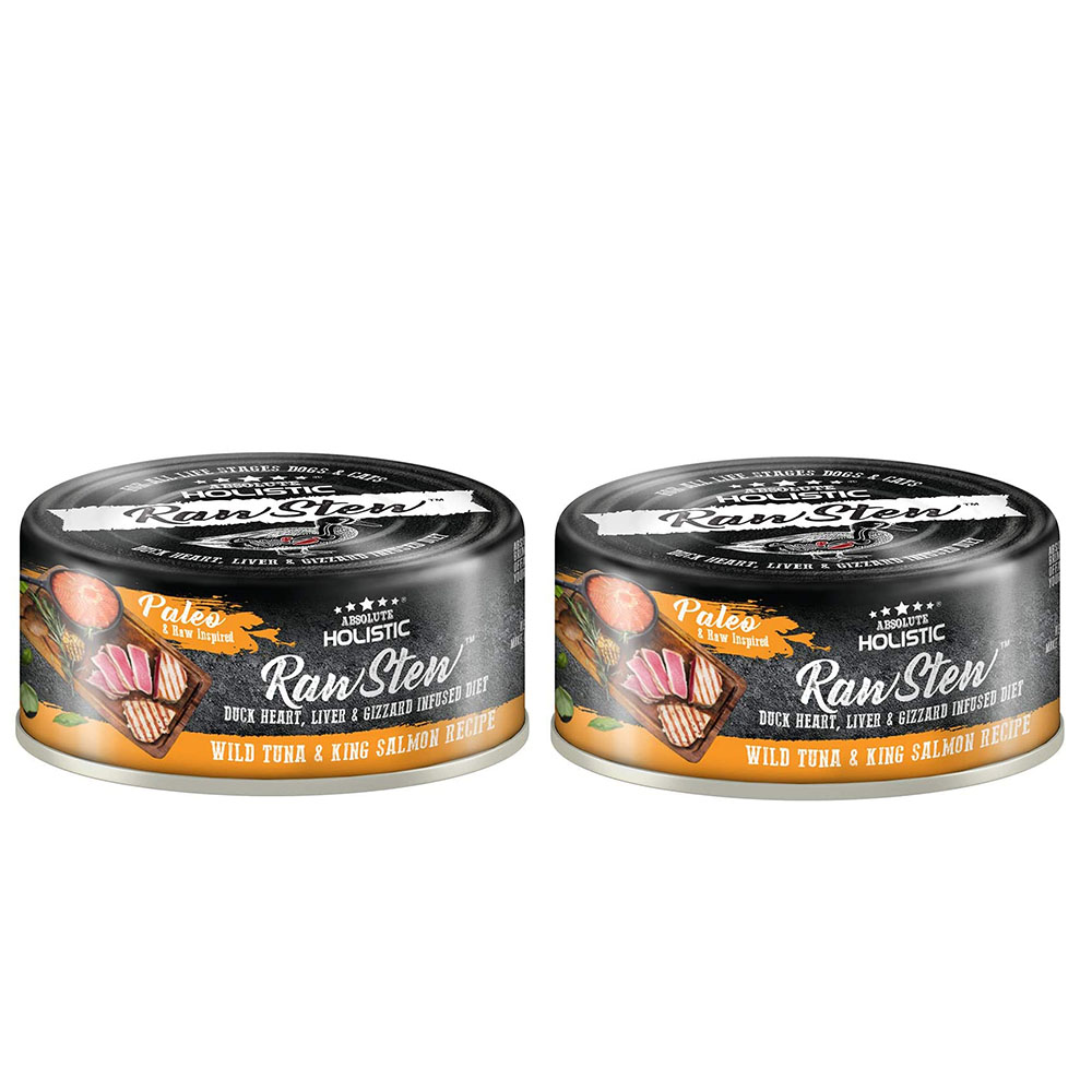 Absolute Holistic RawStew - Wild Tuna & King Salmon Recipe 80g