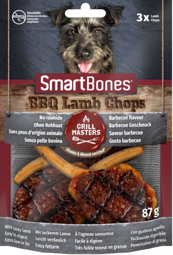SmartBones Grillmasters Lamb Chop 3St (1Box 6pcs)