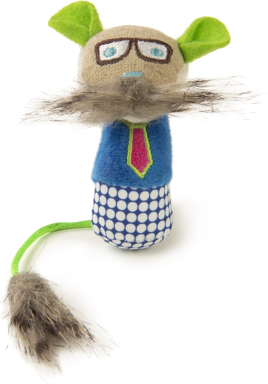 Petlinks® Mustache Mania™ Catnip Cat Toy