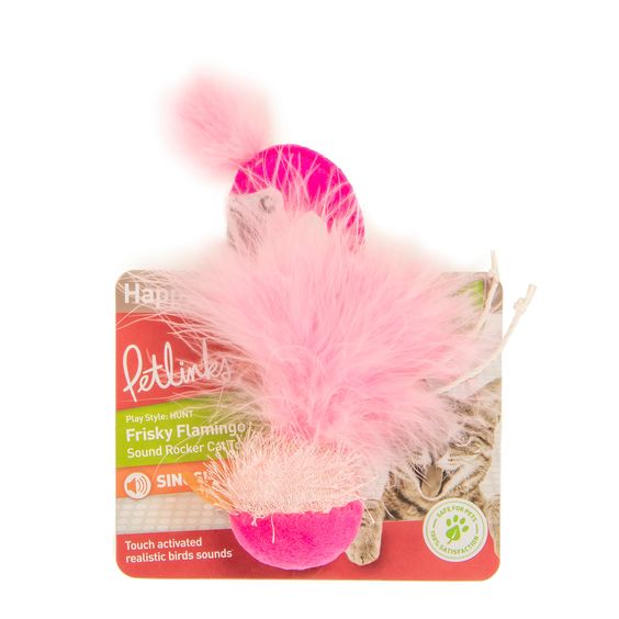 Petlinks® Frisky Flamingo Sound Toy