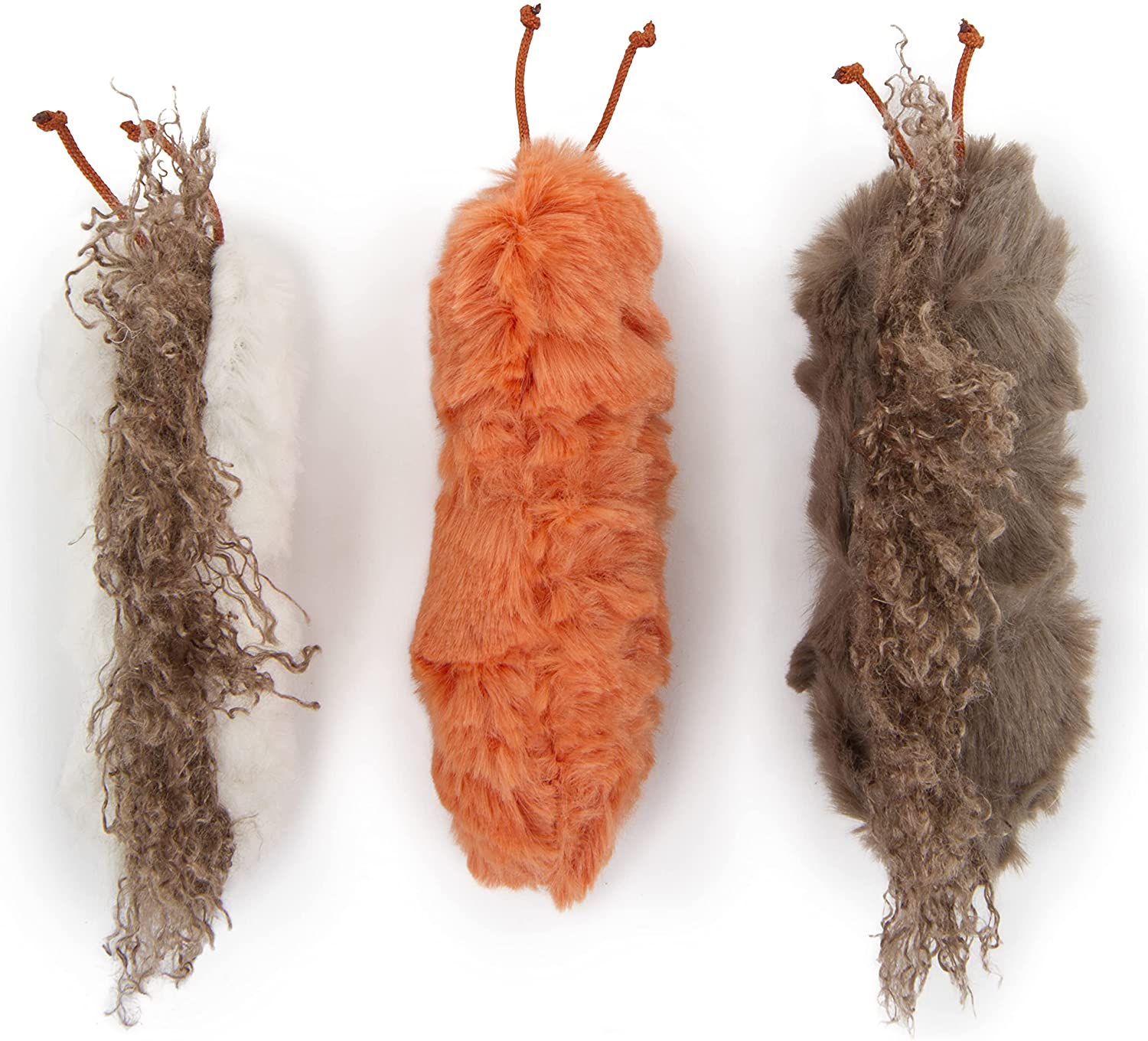 Petlinks® Catnip Caterpillars™ Crinkle and Catnip Cat Toys, Set of 3