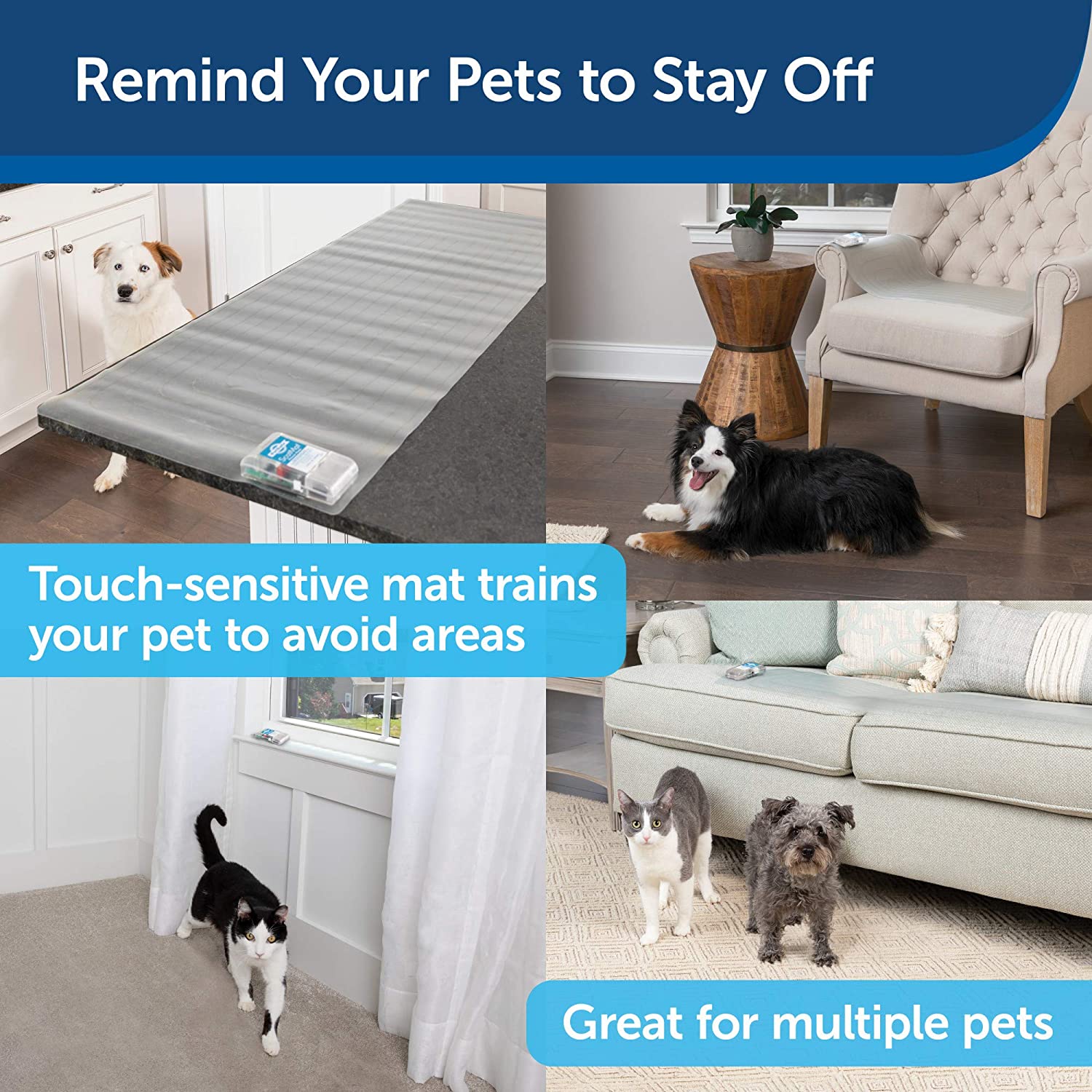 PetSafe® ScatMat® Indoor Training Mat Sofa 150cm x 30cm