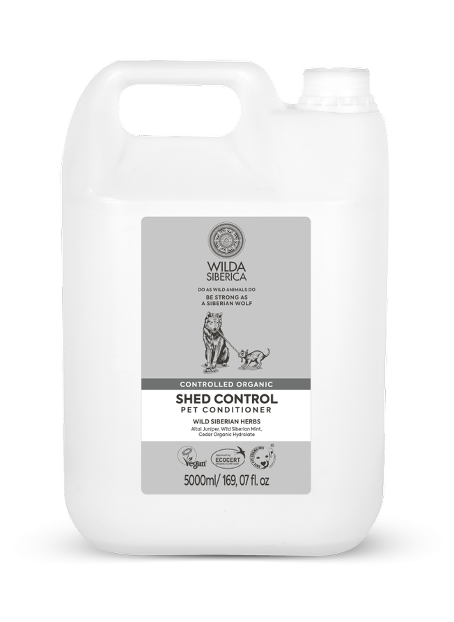 Wilda Siberica Controlled organic Shed control pet conditioner 5 l