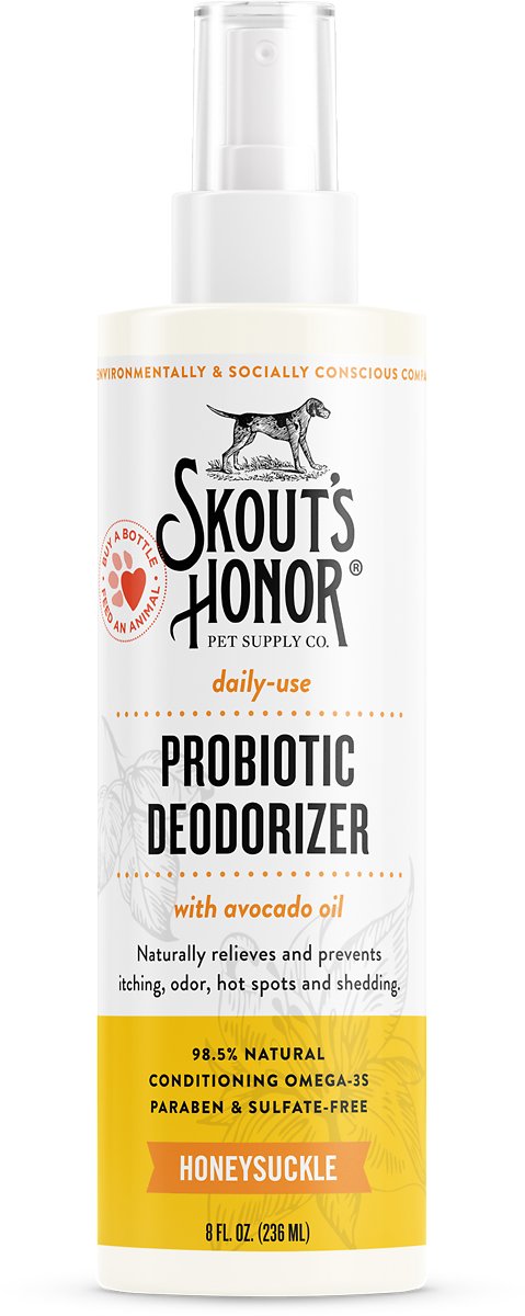Skouts Honor Probiotic Daily Use Deodorizer Honeysuckle Grooming 30ML