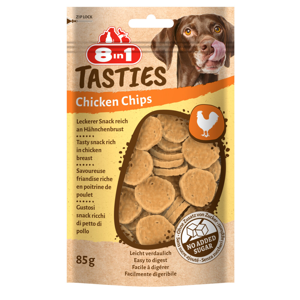 8in1 TASTY Chicken Chips 85g