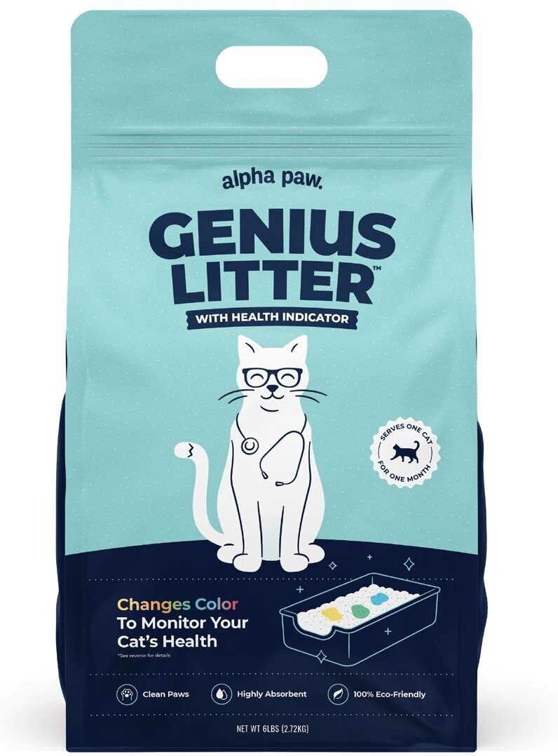Alpha Paw Genius Litter with Health Indicator 2.7KG/4L