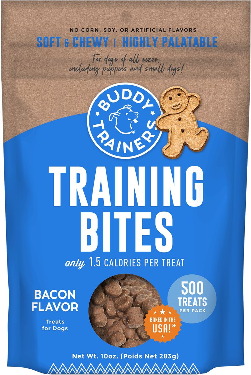 Buddy Trainers Training Bites - Bacon Flavor - 10 oz