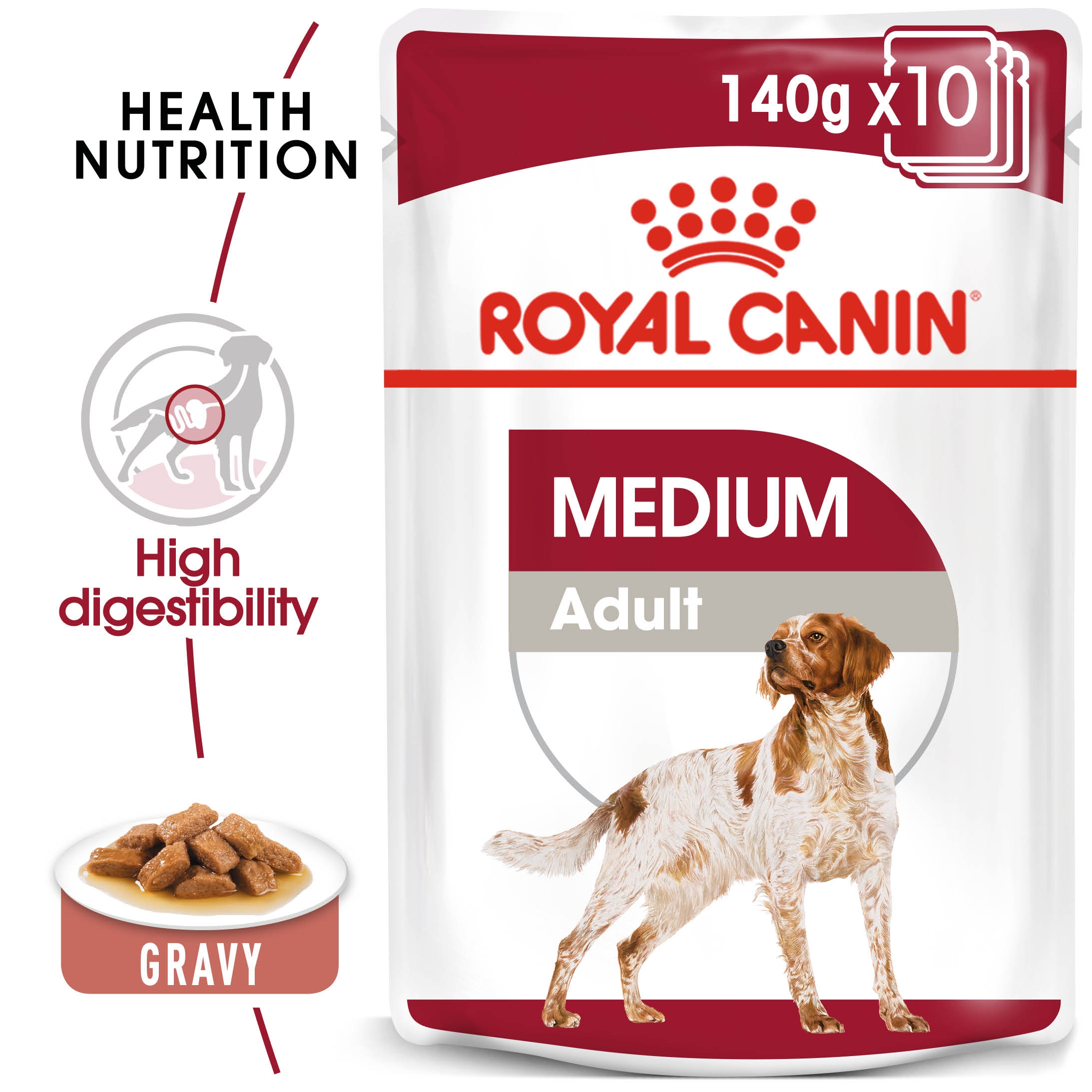 Royal Canin Size Health Nutrition Medium Adult 85G (Wet Food )