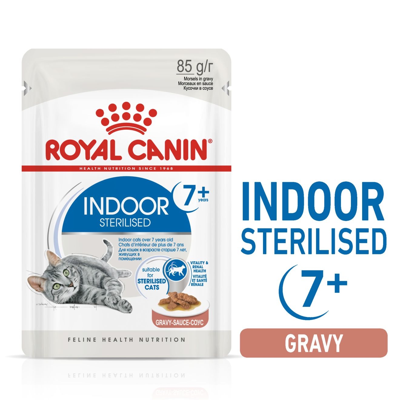 Royal Canin Feline Health Nutrition Indoor 7+ 85G (Wet Food )