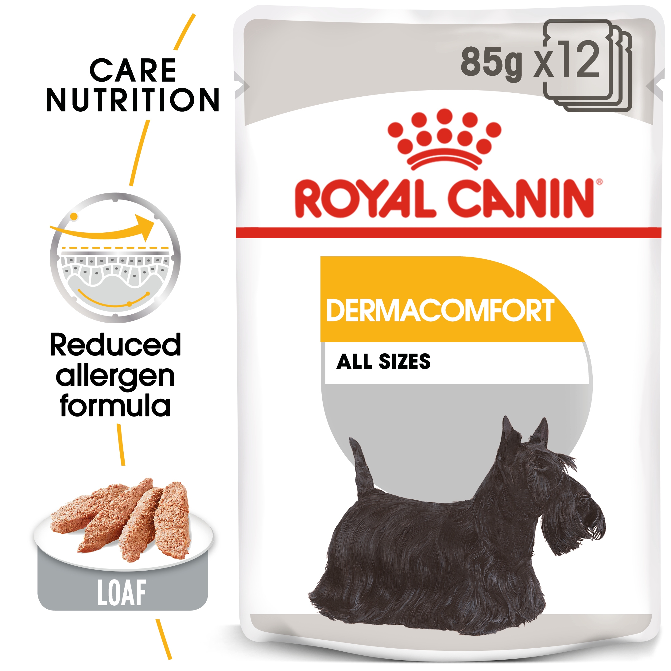 Royal Canin Canine Care Nutrition Dermacomfort 85G (Wet Food )