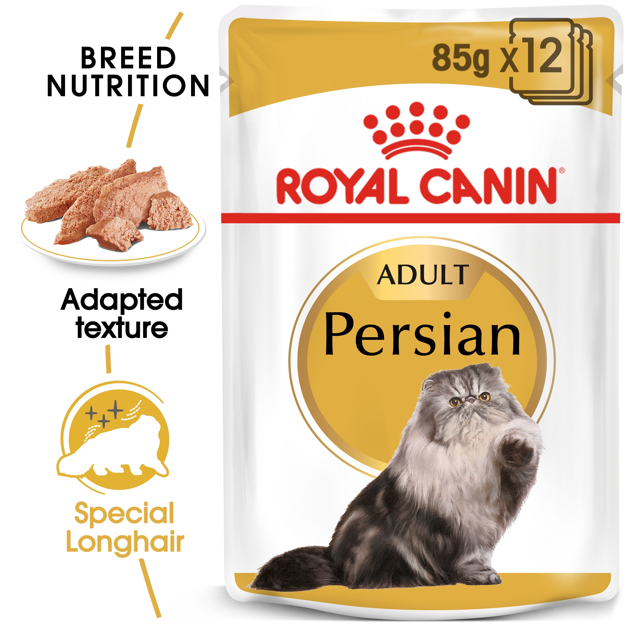 Royal Canin Feline Breed Nutrition Persian 85G (Wet Food )
