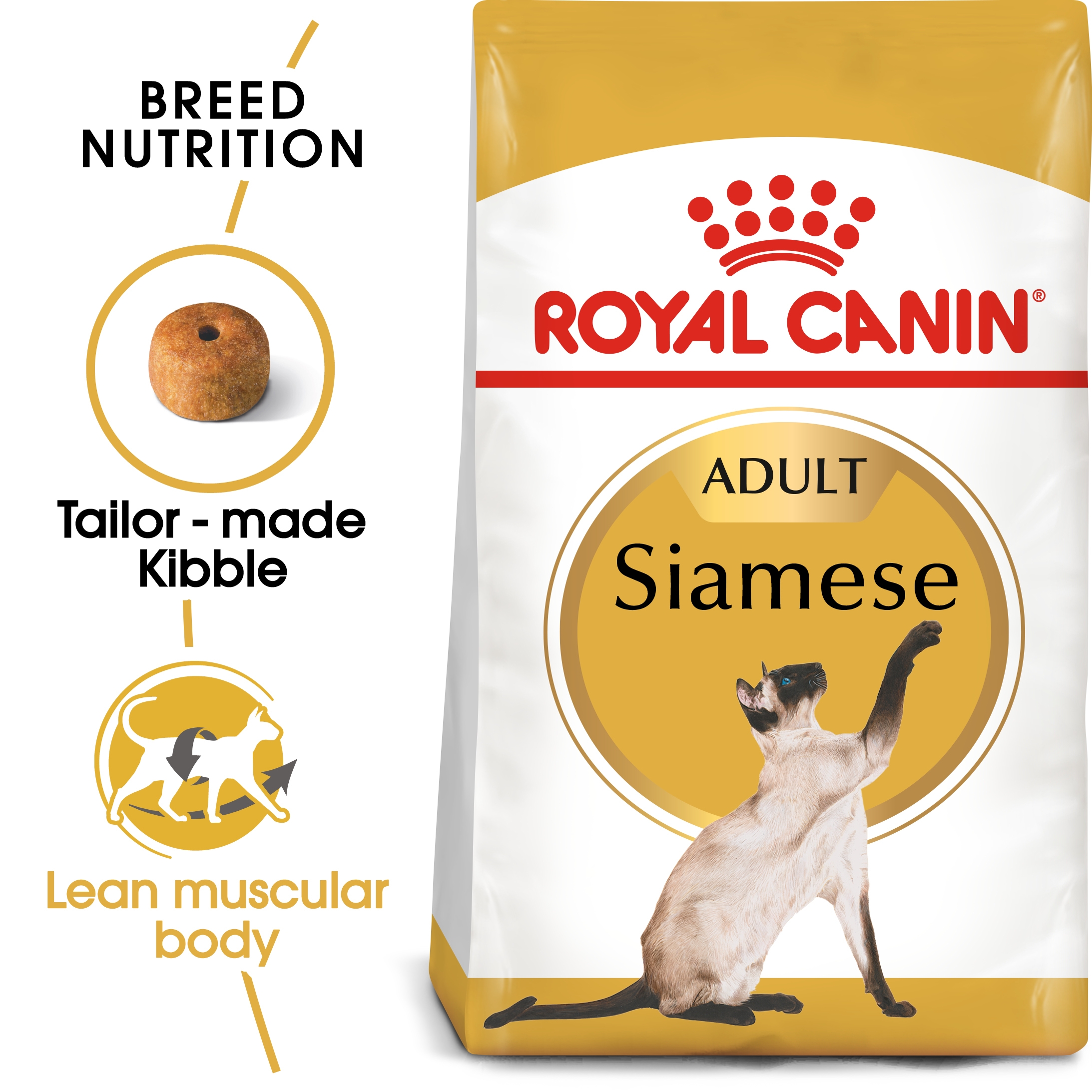 Royal Canin Feline Breed Nutrition Siamese Adult 2 Kg