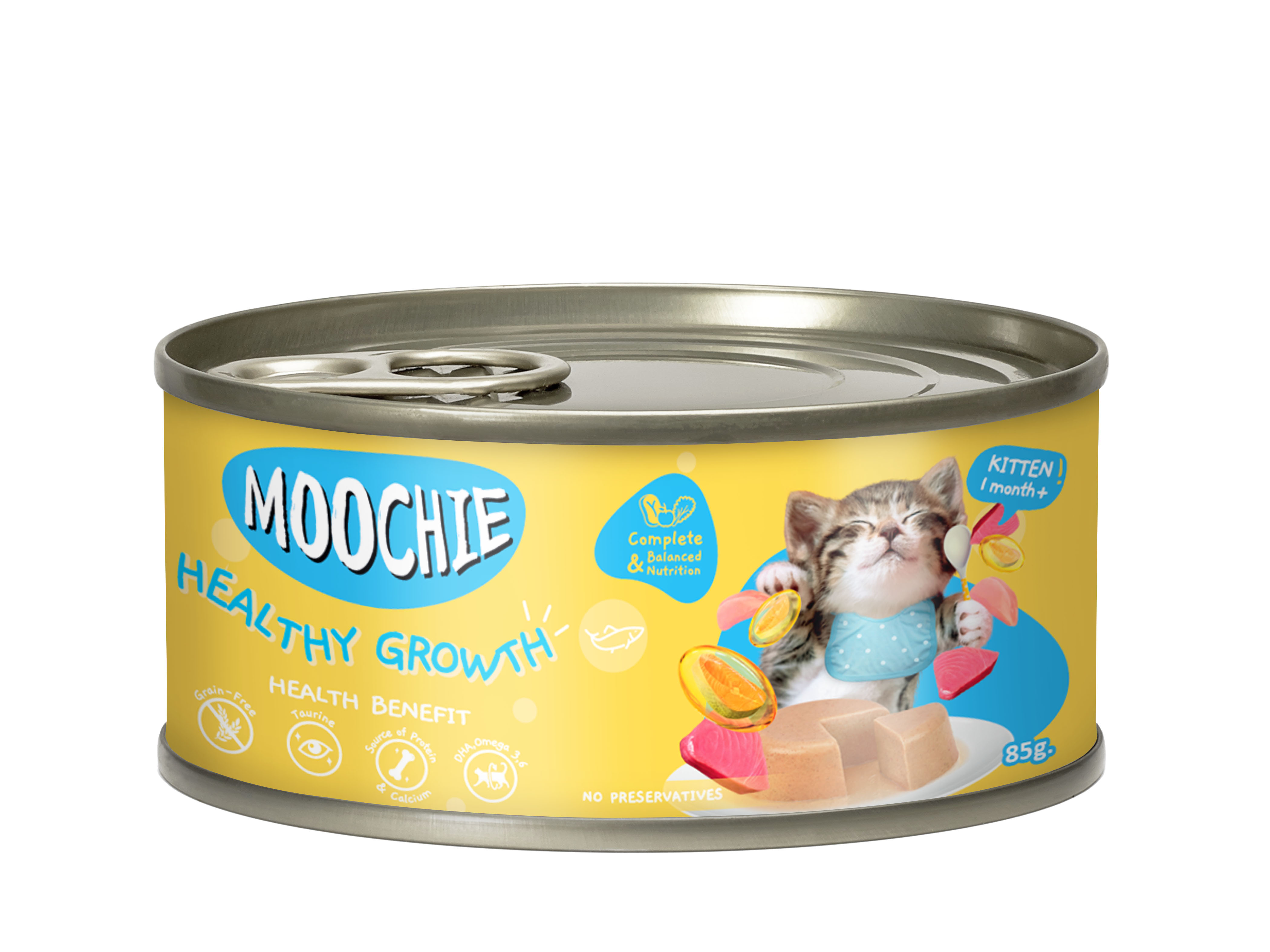 Moochie Kitten Mousse Tuna & Chicken Recipe 85g Can
