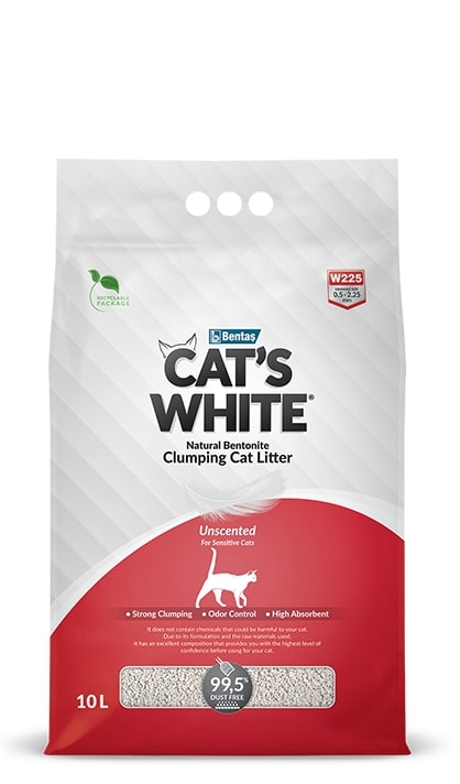 Cats White 10L Natural