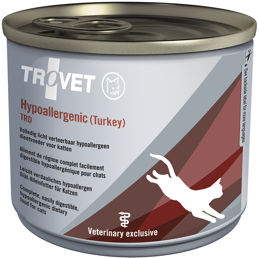 Trovet Hypoallergenic Turkey Cat Wet Food Can 200g
