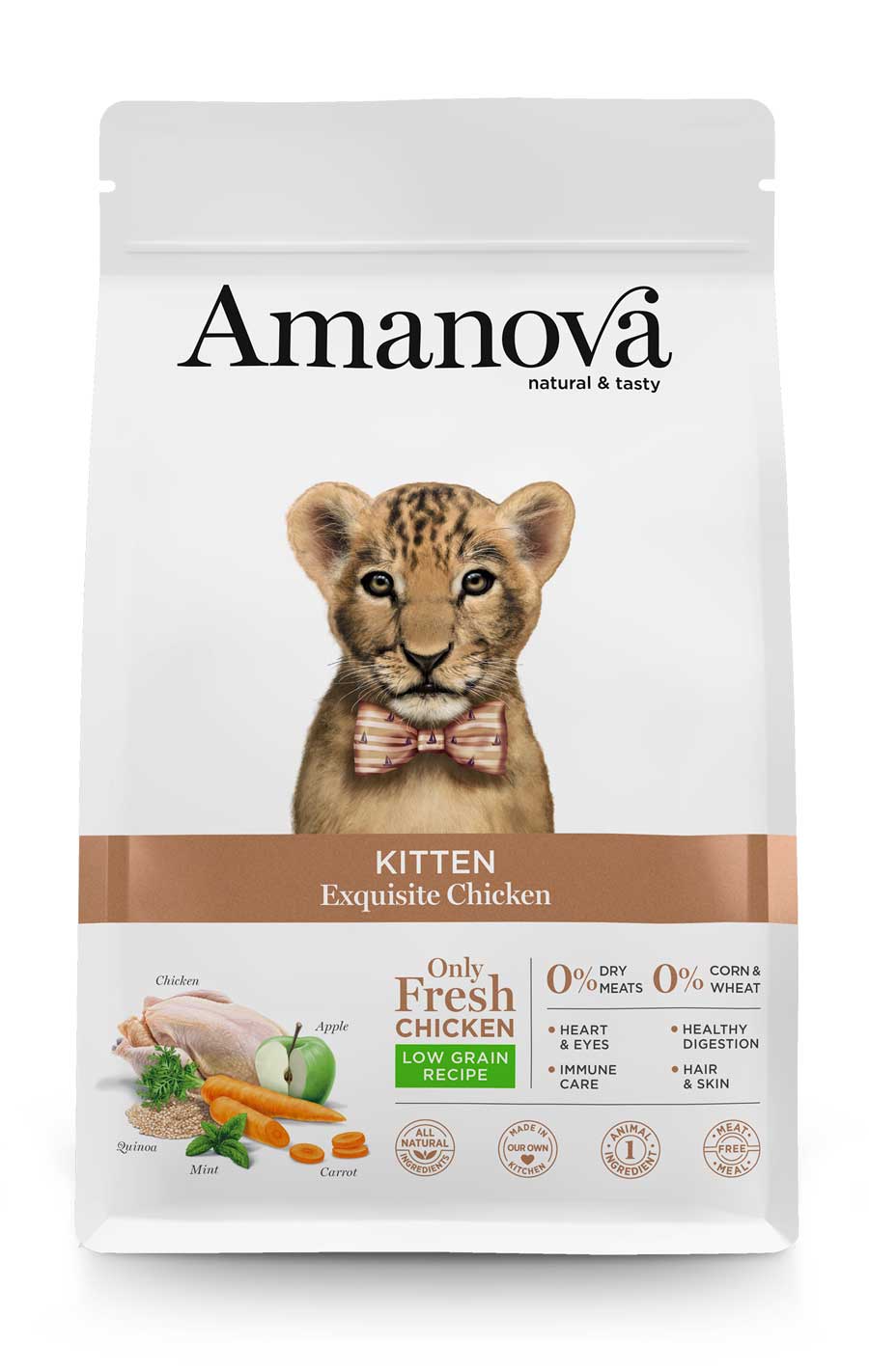 Amanova Dry Kitten Exquisite Chicken - 300g
