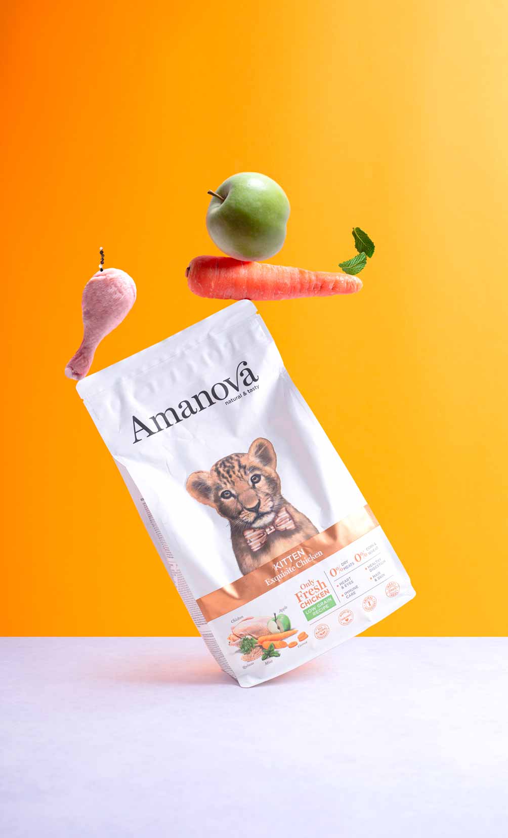 Amanova Dry Kitten Exquisite Chicken - 1.5kg