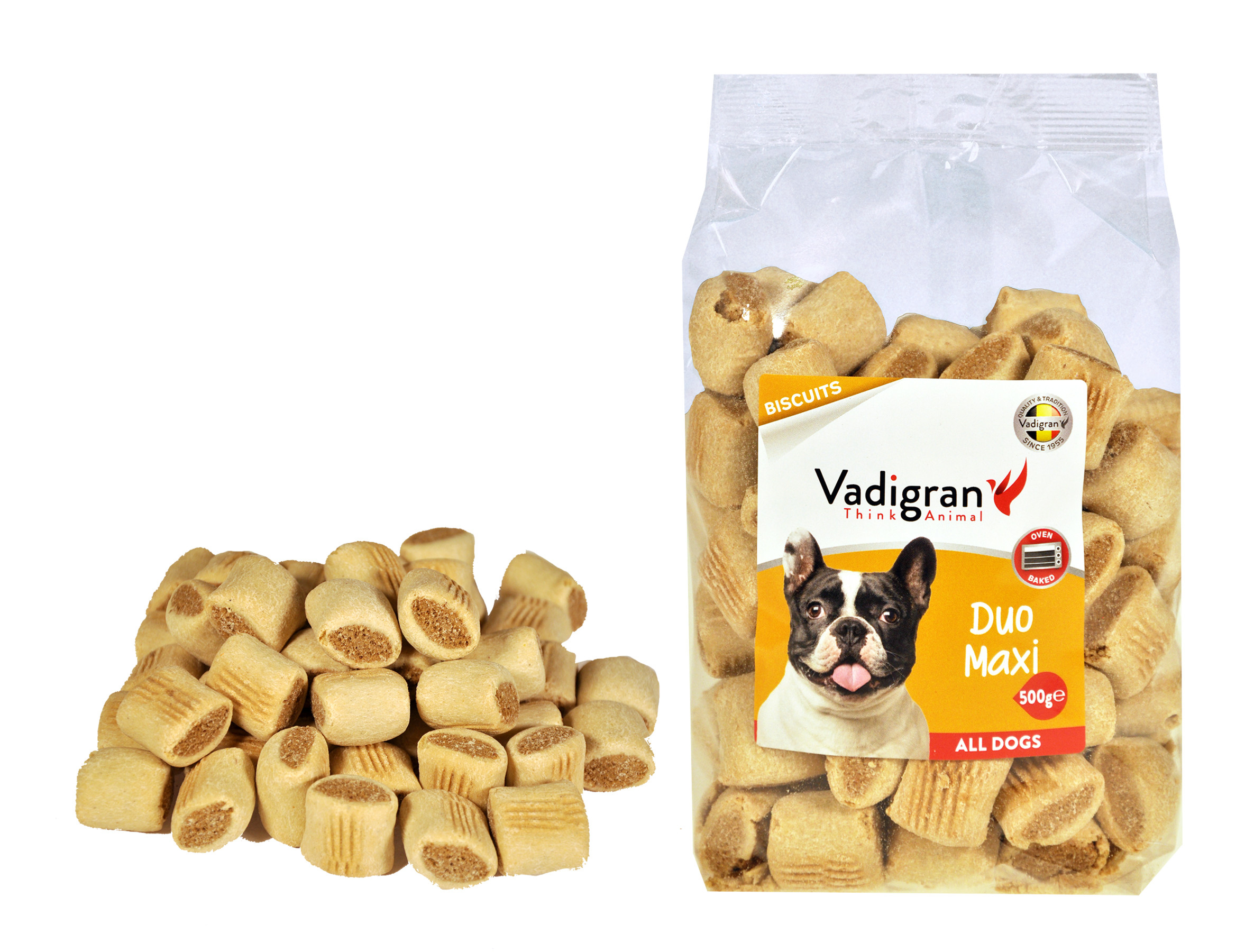 Vadigran Snack dog Biscuits Duo Maxi 500g