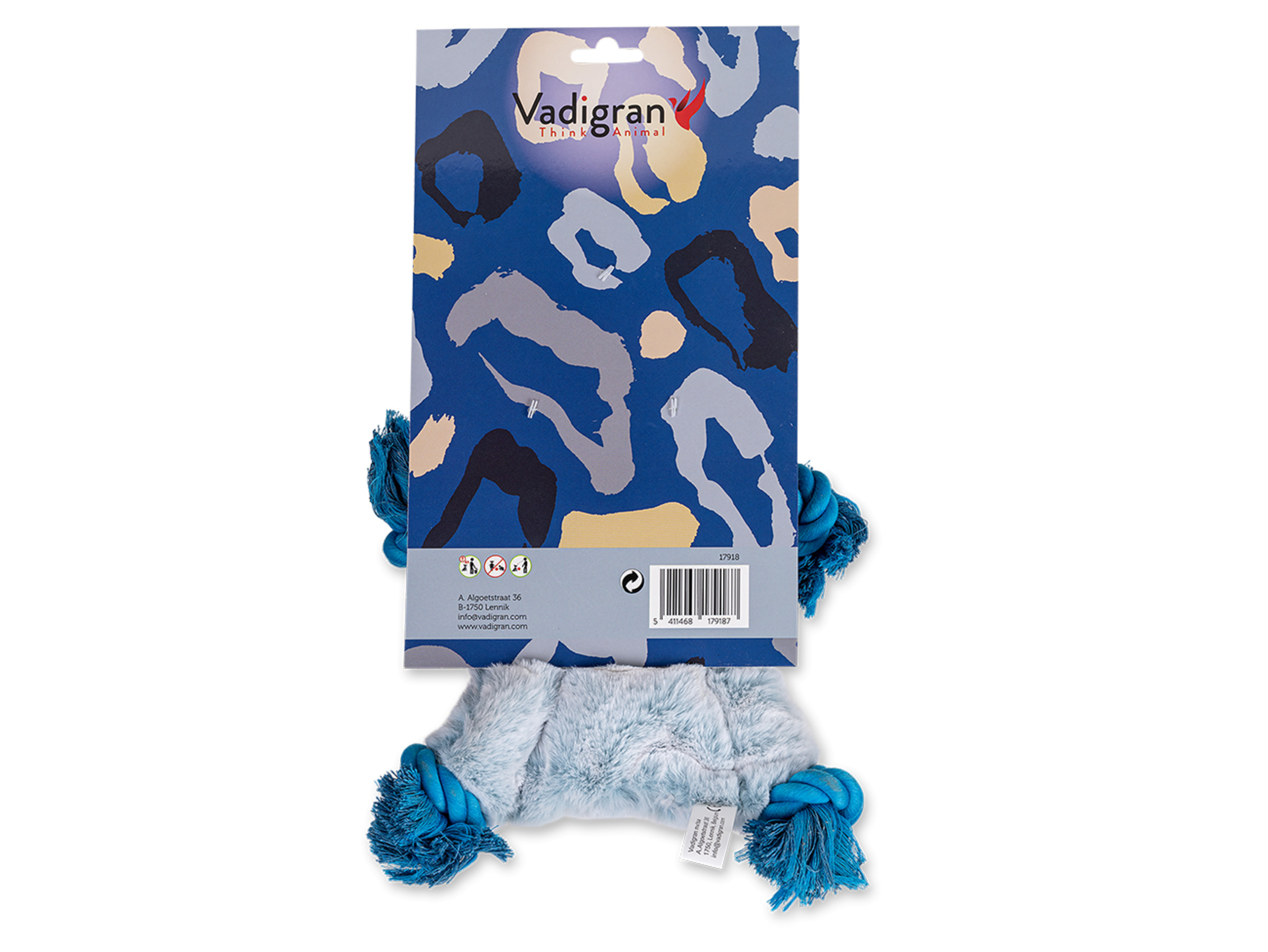 Vadigran Dog toy plush Supersoft Nalou 30cm