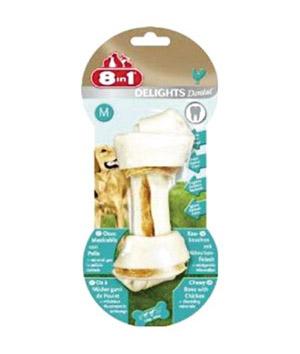 8in1 Delights Dental Bone M
