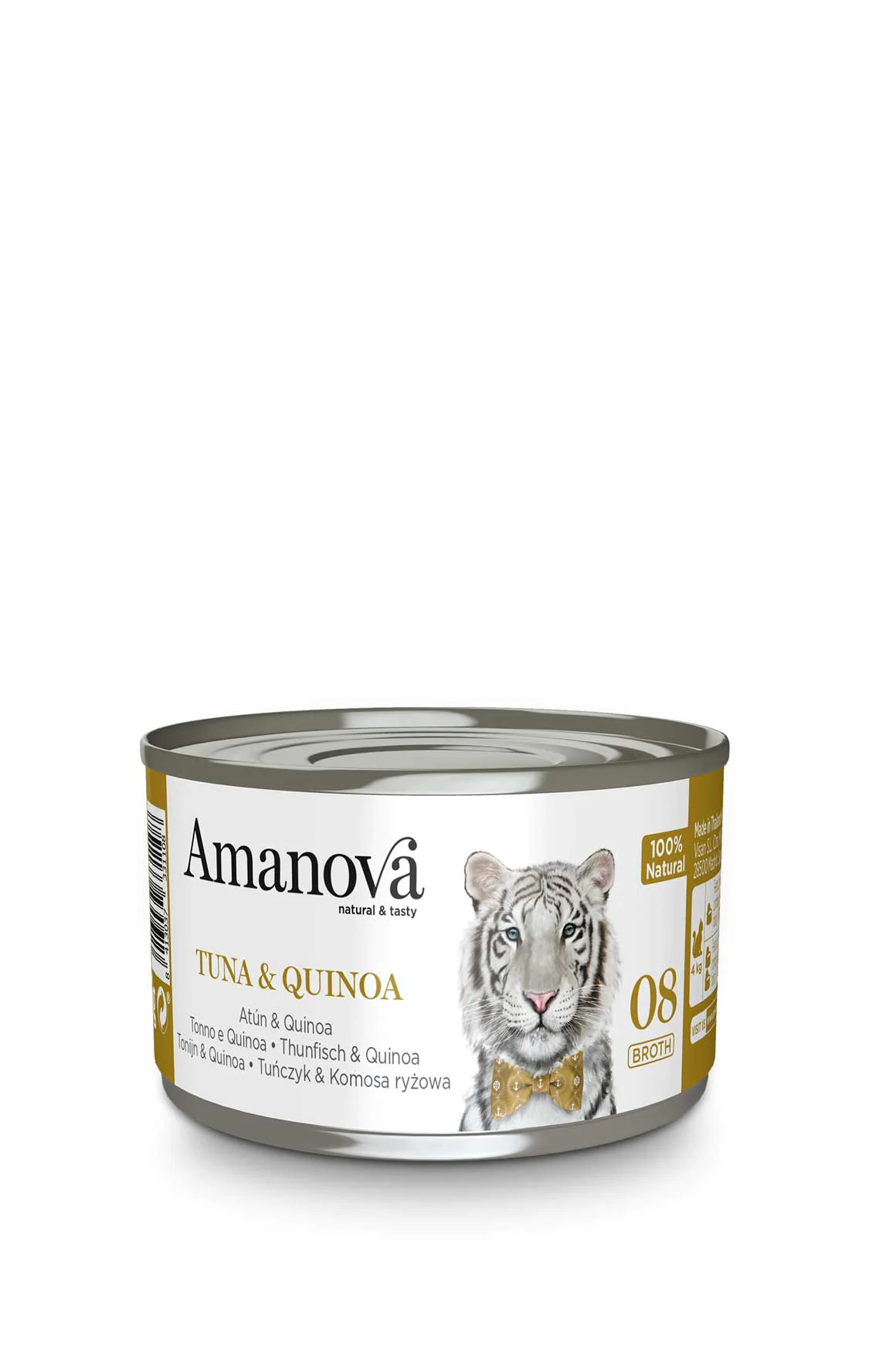 Amanova Canned Cat Tuna & Quinoa Broth - 70g