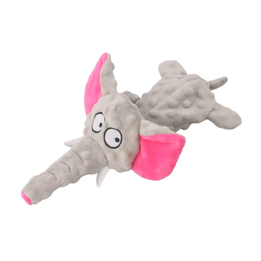 Plush Pet Swimming Elephant Dog Toy 30 x 19cm(1pc)