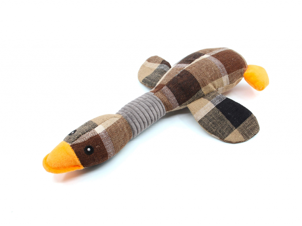 Plush Pet Wild Goose Hunt Dog Toy - 35.5cm(1pc)