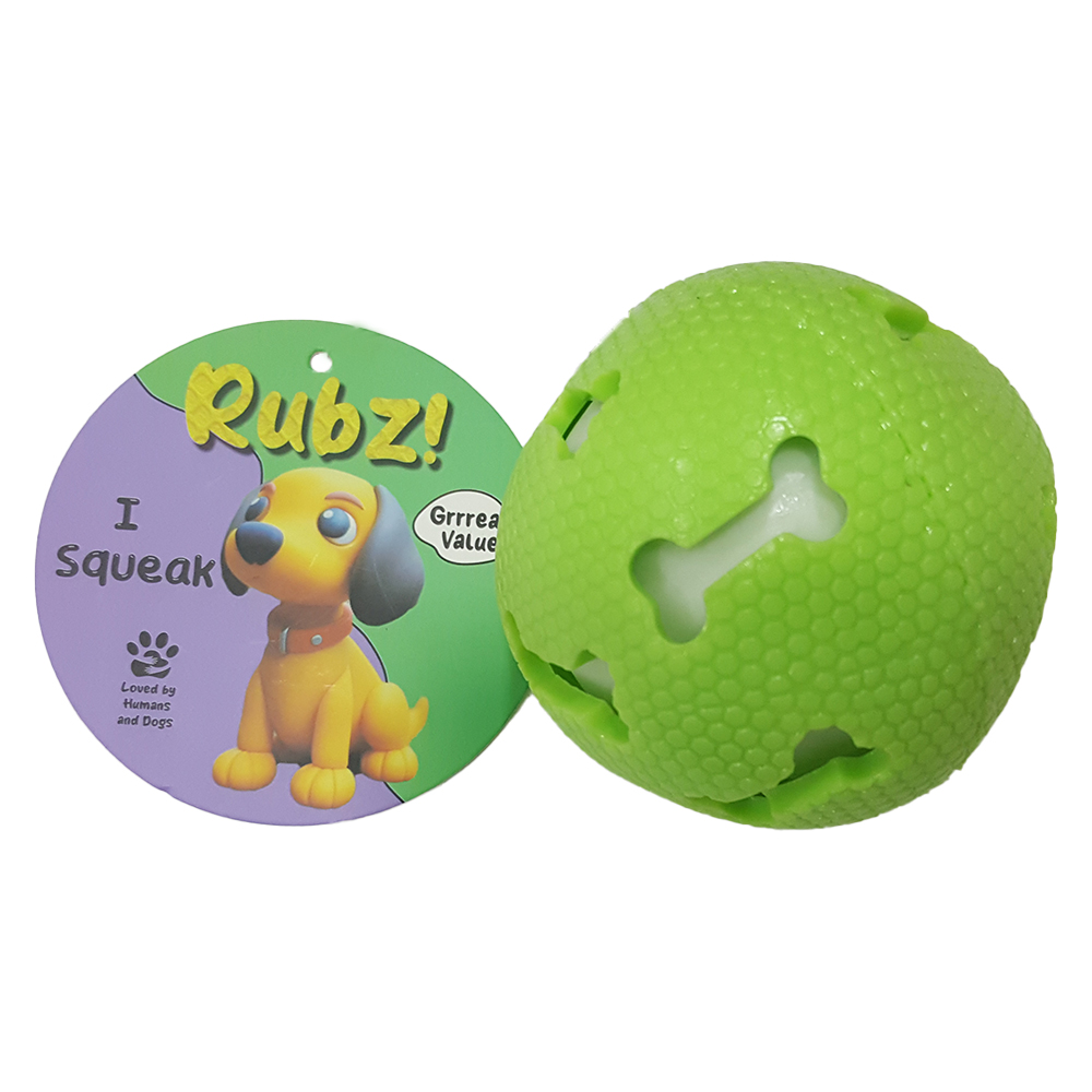 Rubz Peirced Grid Shiny Ball Assorted Colors - Dia 7.5cm