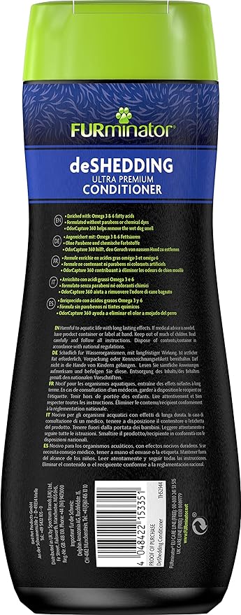 Furminator Dog deShedding Conditioner 473ml