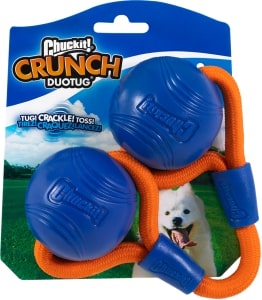 Petmate Chuckit! Crunch Ball Md Duo Tug