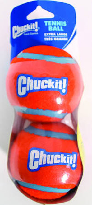 Petmate Chuckit! Tennis Ball 2-Pk Shrink Extra-Large