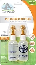 Four Paws Pet Nurser Kit, Two 2 oz. bottles (On blister card) One Size